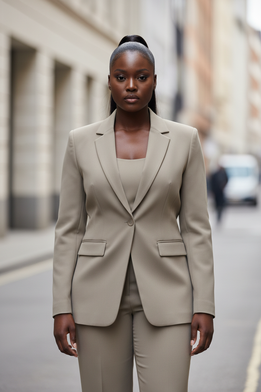 The Refined Presence Blazer - Modestly Vogue 