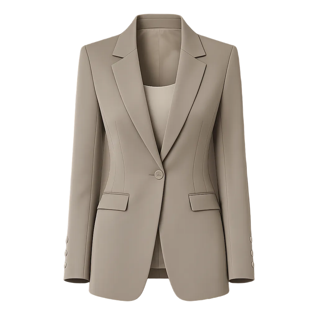 The Refined Presence Blazer - Modestly Vogue 