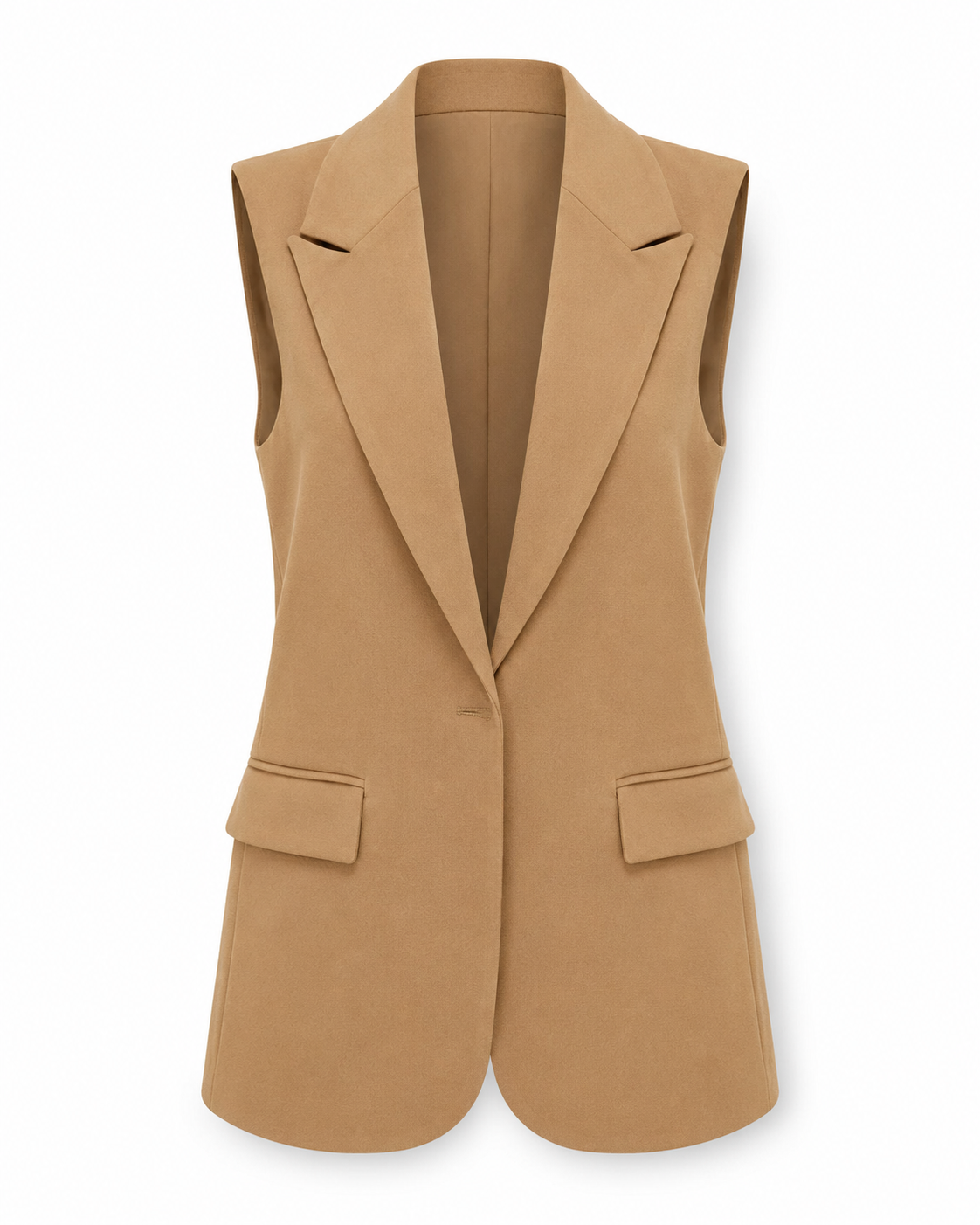 Sleeveless Suit Vest