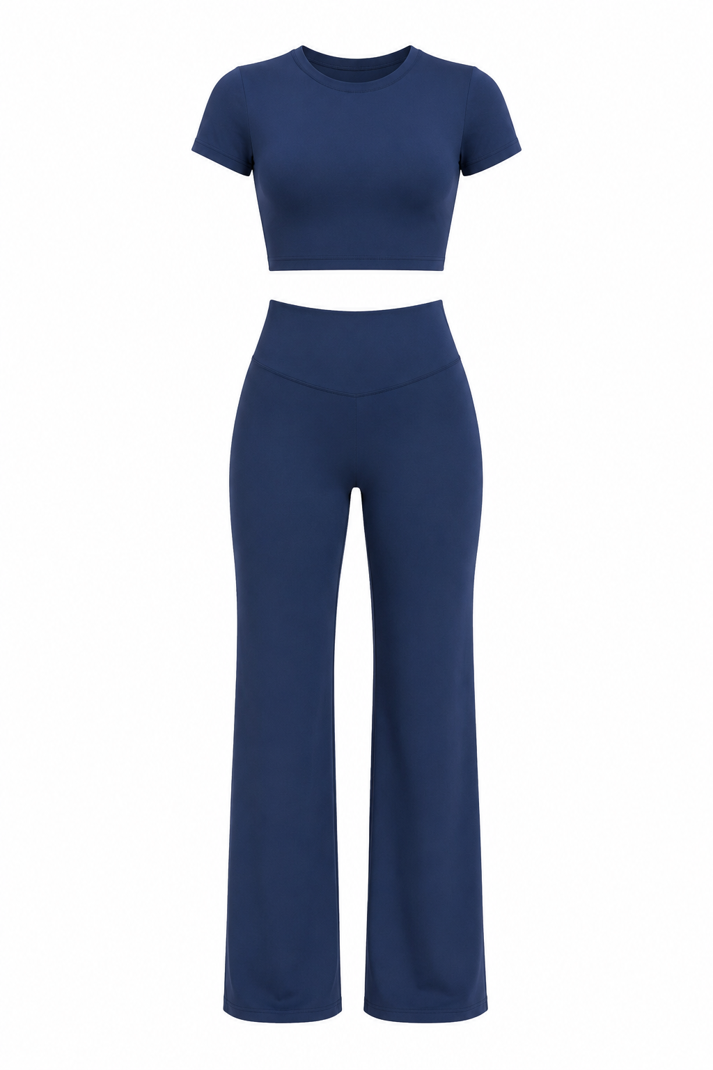 Navy Studio Sculpt Nude Feel Running & Yoga Set