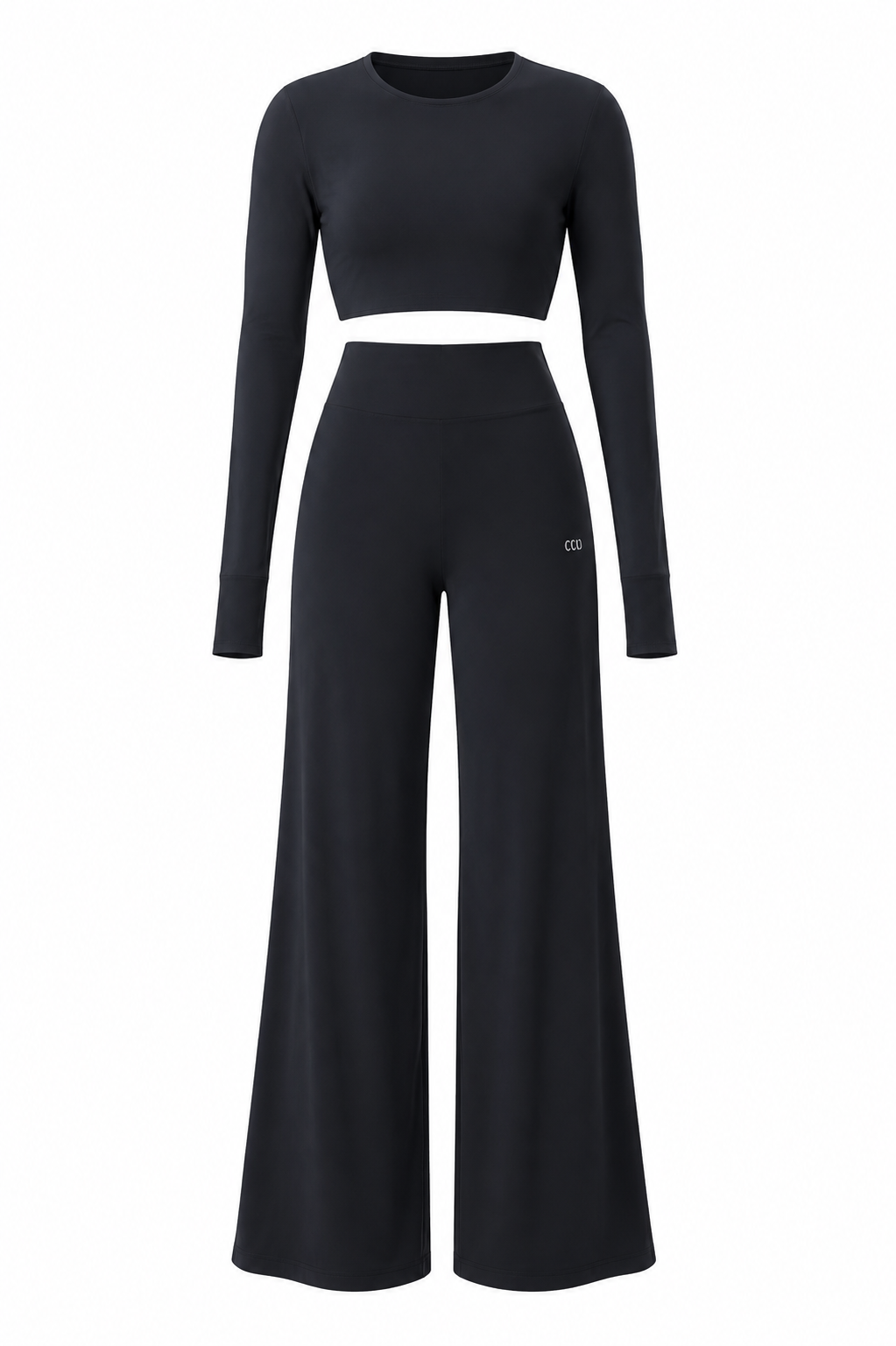 Black Studio Sculpt Nude Feel Running & Yoga Set