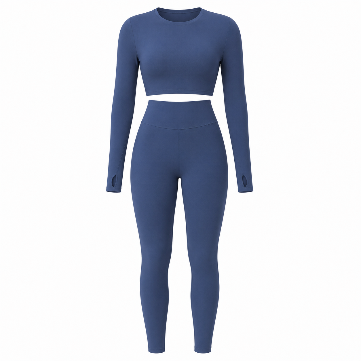 Blue Studio Sculpt Women’s Exercise Set – Soft & Breathable