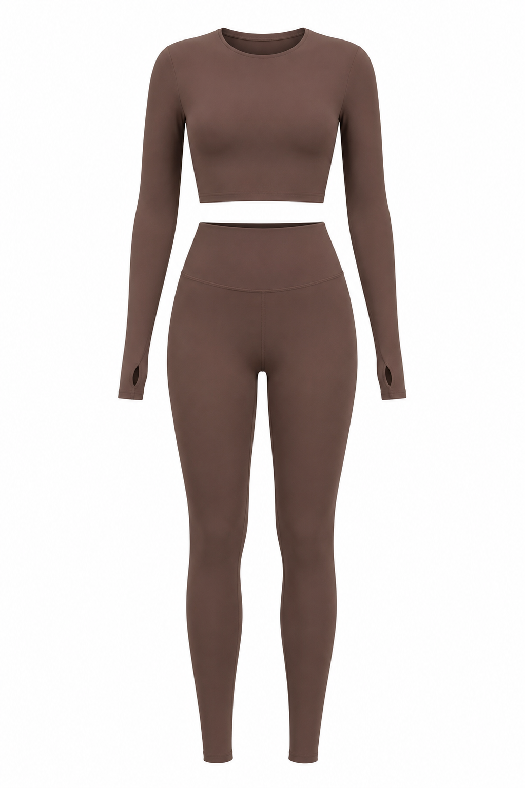 Chestnut Studio Sculpt Women’s Exercise Set – Soft & Breathable