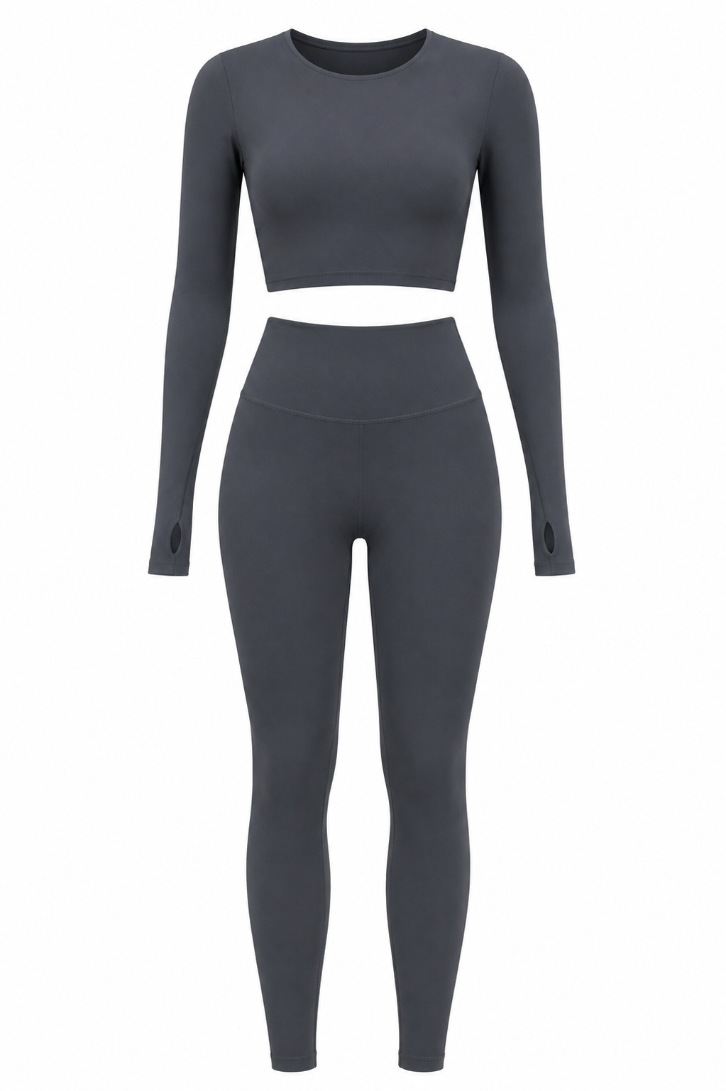 Grey Studio Sculpt Women’s Exercise Set – Soft & Breathable