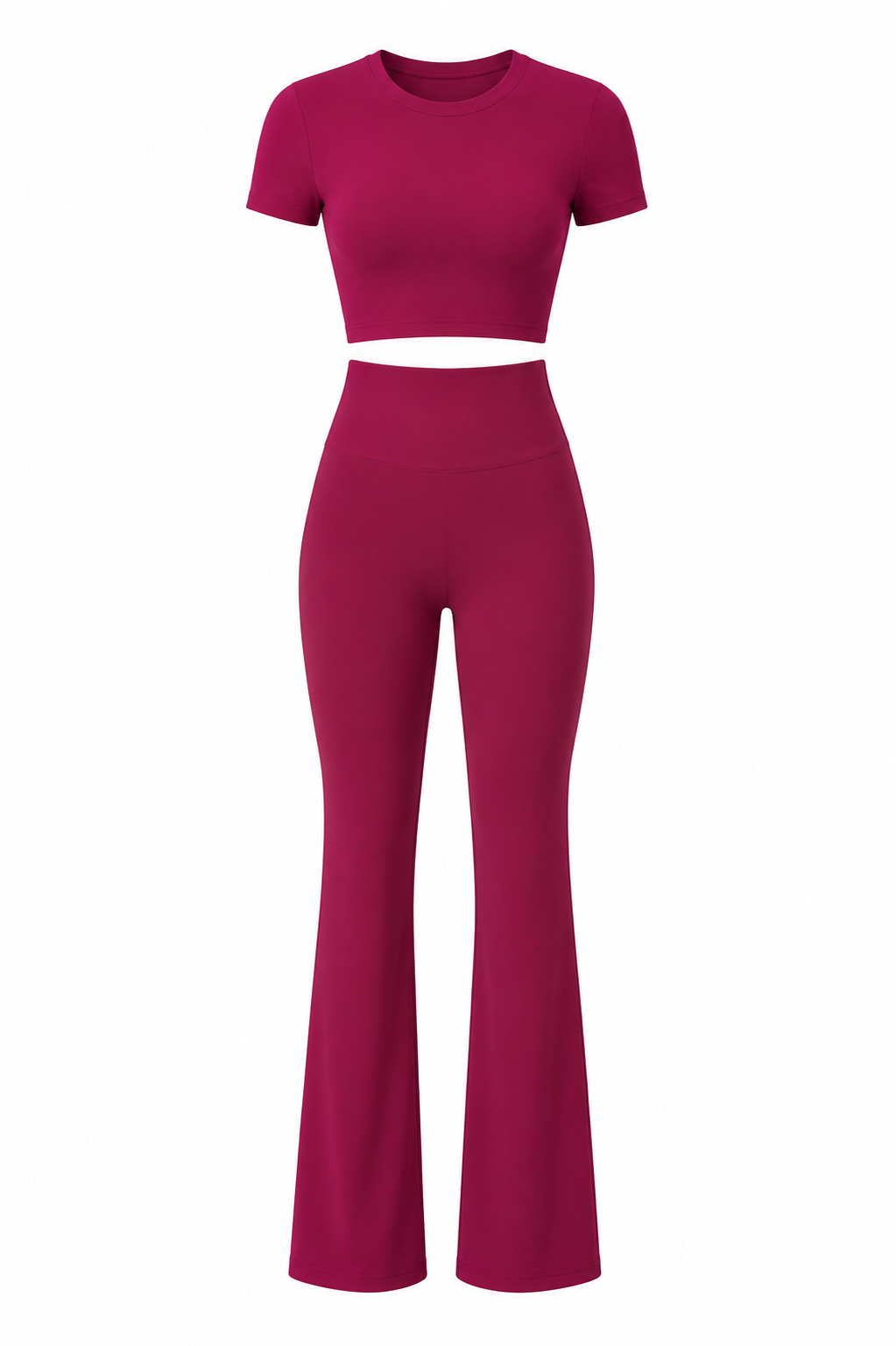 Bordeaux Studio Sculpt Nude Feel Running & Yoga Set