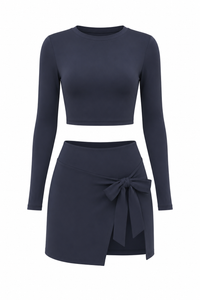 LEM Studio Tennis Two Piece Skirted Set