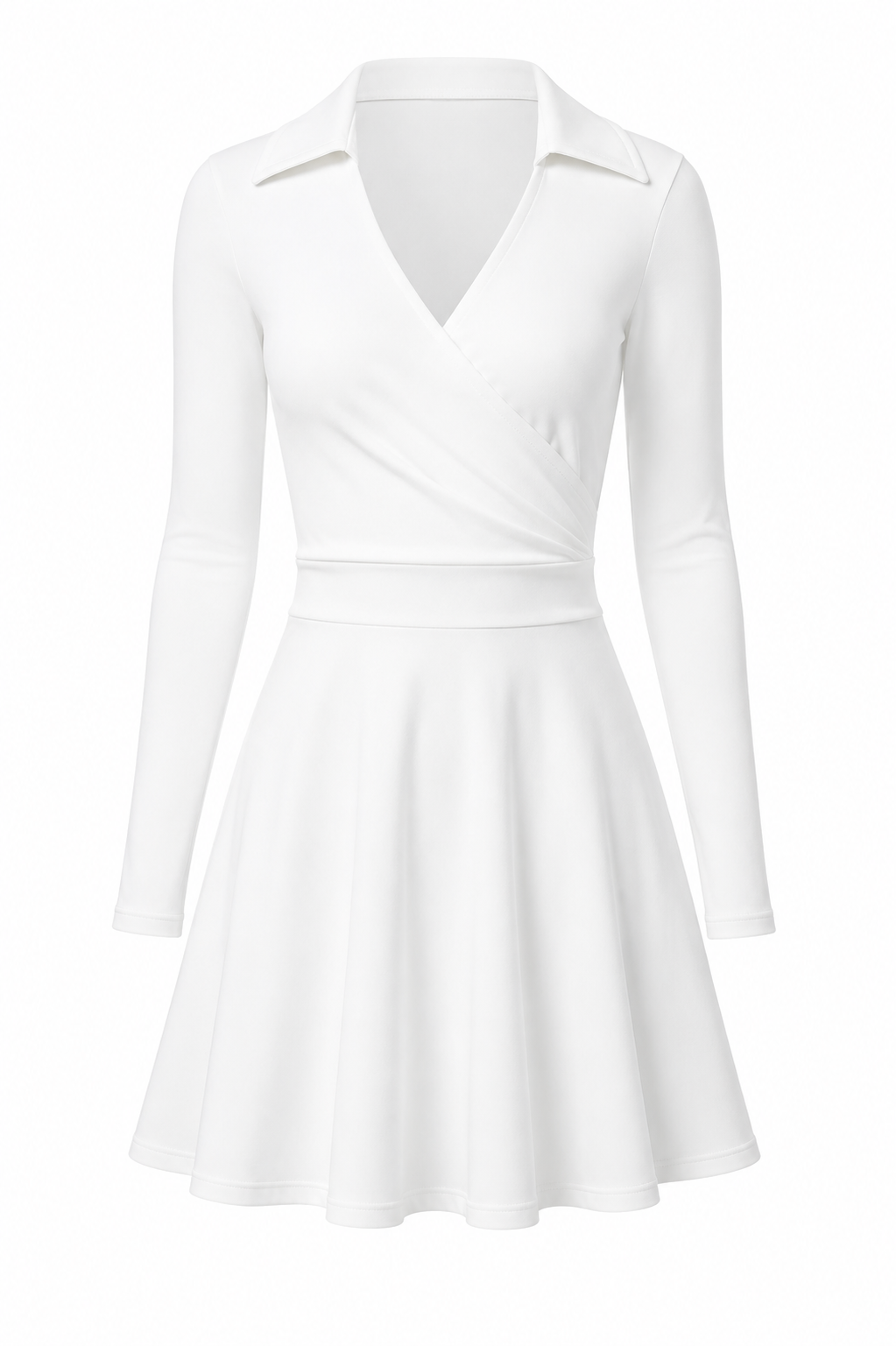 LEM Studio Tennis Two Piece Top Casual Breathable Suit White