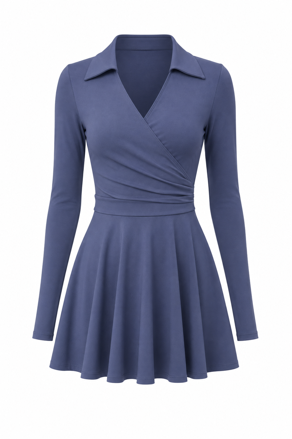 LEM Studio Tennis Two Piece Top Casual Breathable Suit Blue