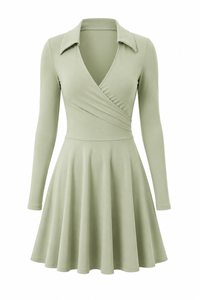 LEM Studio Tennis Two Piece Top Casual Breathable Suit Sage