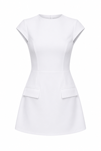 Mock Neck A-Line Tunic Top