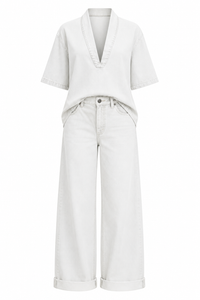 Wide-Leg 2 Piece Matching Set