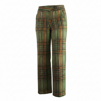 Green Plaid Pant Set – Stylish Women’s Suit Outfit - Modestly Vogue 