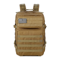 Tactical 45L MOLLE Rucksack Backpack – Military Outdoor Pack