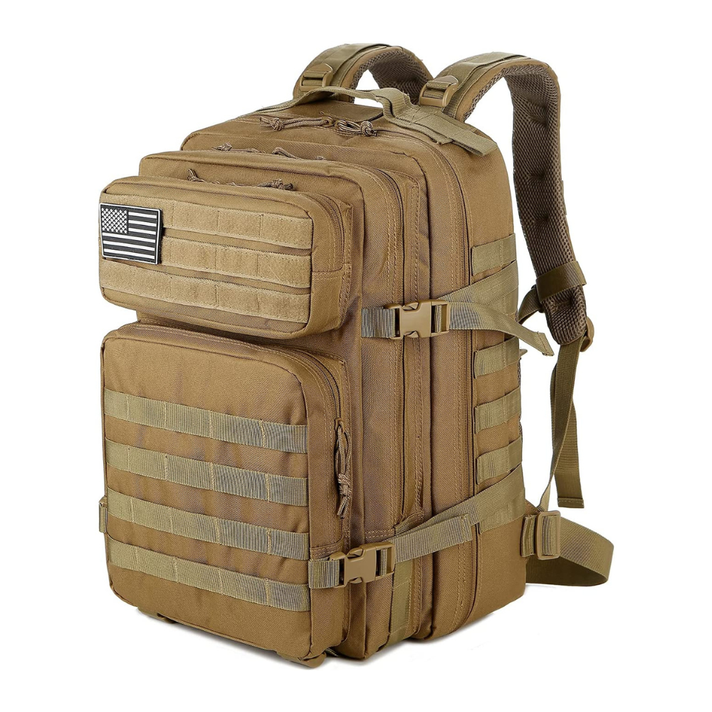 Tactical 45L MOLLE Rucksack Backpack – Military Outdoor Pack