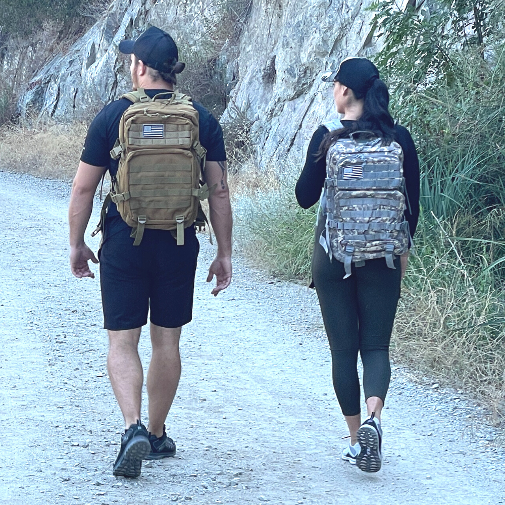 Tactical 45L MOLLE Rucksack Backpack – Military Outdoor Pack