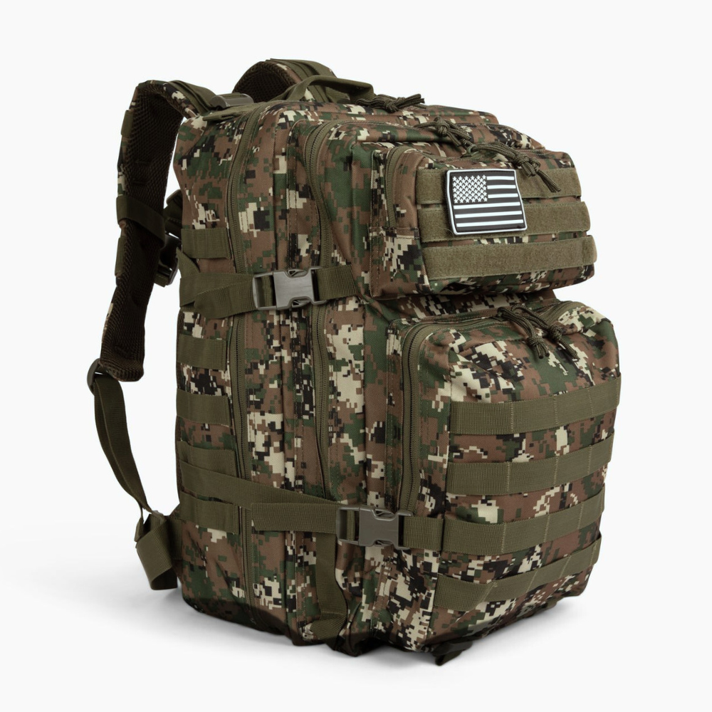 Tactical 45L MOLLE Rucksack Backpack – Military Outdoor Pack