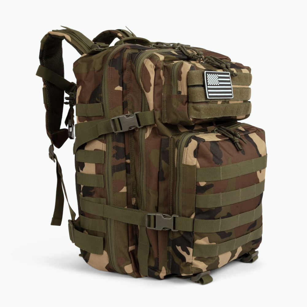 Tactical 45L MOLLE Rucksack Backpack – Military Outdoor Pack