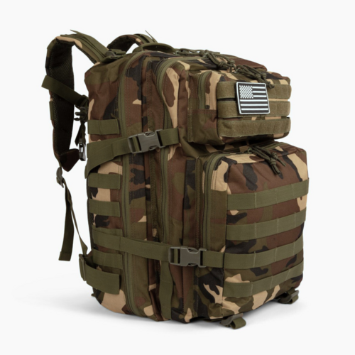Tactical 45L MOLLE Rucksack Backpack – Military Outdoor Pack