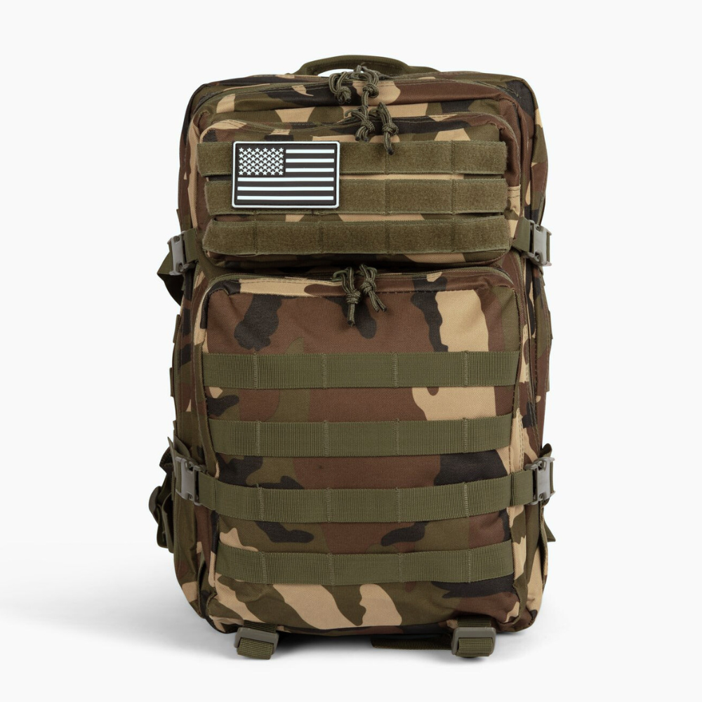 Tactical 45L MOLLE Rucksack Backpack – Military Outdoor Pack
