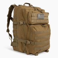 Tactical 45L MOLLE Rucksack Backpack – Military Outdoor Pack