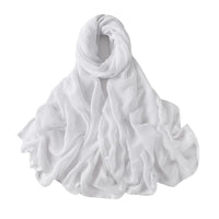 Muslim Hijab Scarf for Women – Lightweight Plain Shawl - Modestly Vogue 