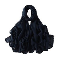 Muslim Hijab Scarf for Women – Lightweight Plain Shawl - Modestly Vogue 