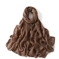 Muslim Hijab Scarf for Women – Lightweight Plain Shawl - Modestly Vogue 