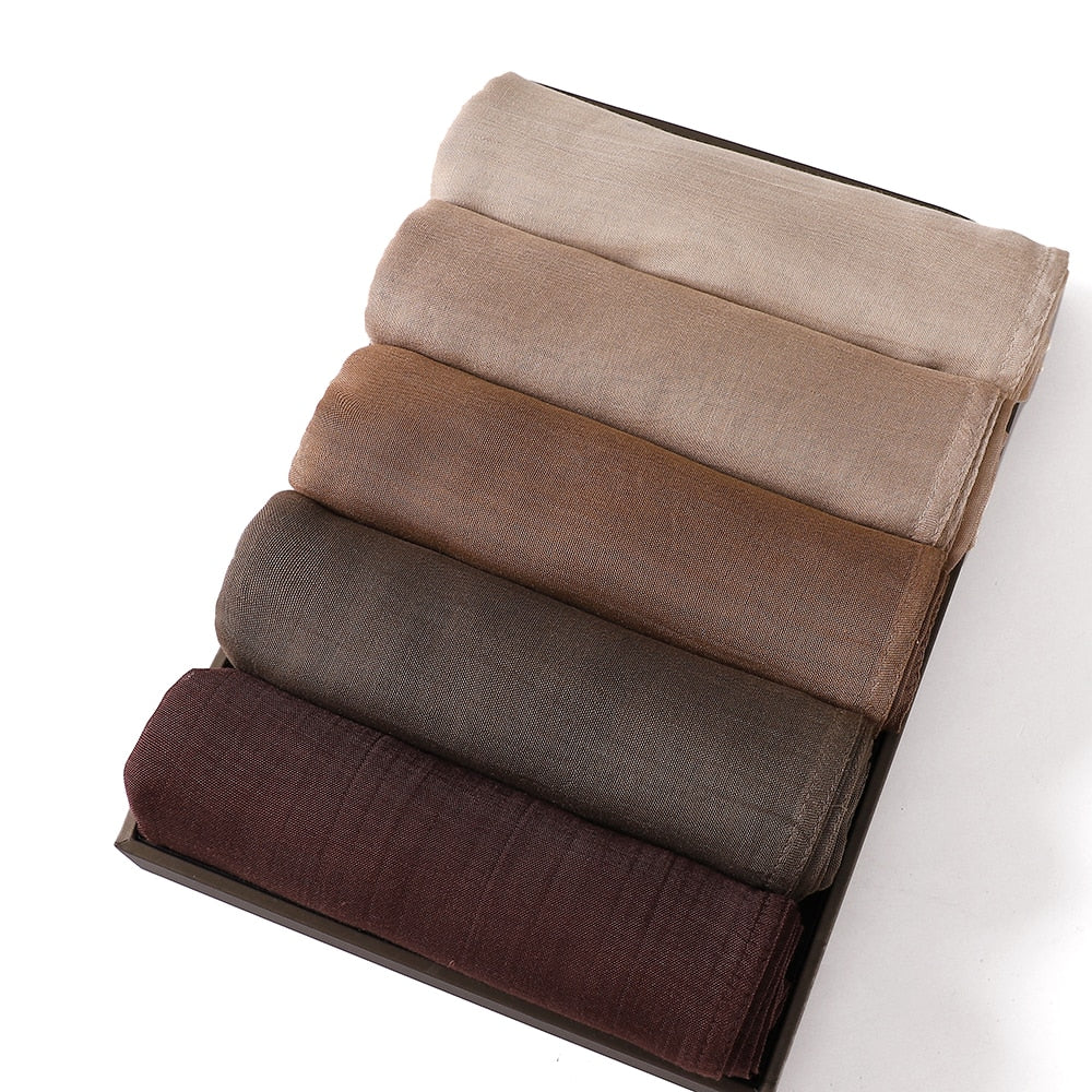 Muslim Hijab Scarf for Women – Lightweight Plain Shawl - Modestly Vogue 