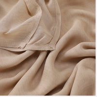 Muslim Hijab Scarf for Women – Lightweight Plain Shawl - Modestly Vogue 