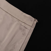 Graceful Women’s Irregular Asymmetric Ruffled Top & Skirt Set