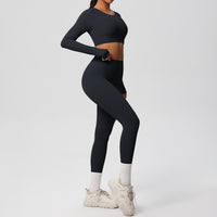 Blue Studio Sculpt Women’s Exercise Set – Soft & Breathable - Modestly Vogue 