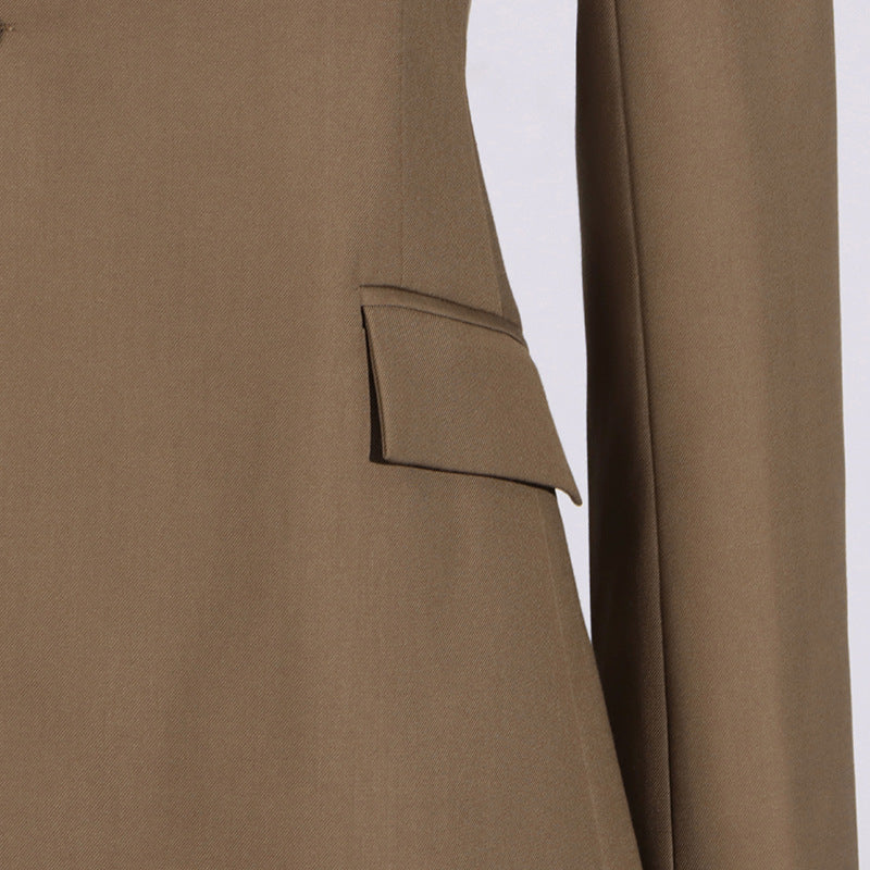 Fashionable  Cutout Tailored Blazer - Modestly Vogue 