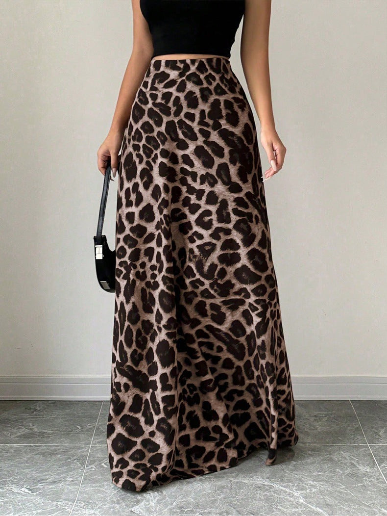 Women’s Satin Maxi Skirt – Elegant Summer Silk Style - Modestly Vogue 