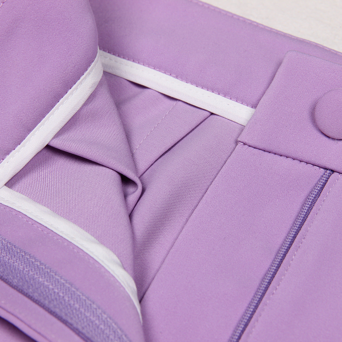 Black Tailored Bustier Blazer Suit Set Three Piece Pant Set - Modestly Vogue 