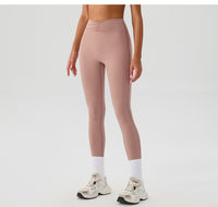 Nude Feel Yoga Pants for Women – High Waist Quick Drying Running Trousers