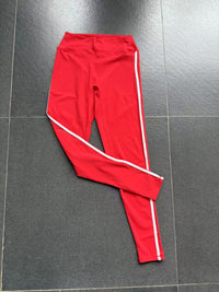 Color Contrast Patchwork Running Quick Drying Fitness Pants Breathable Outer Wear Tight Sports Pants High Waist Hip Lift Yoga Pants Women