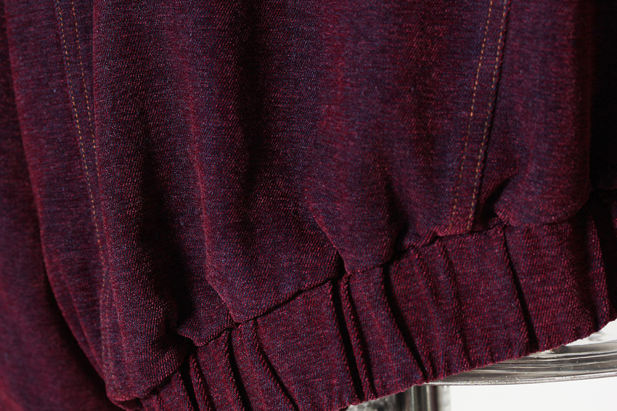 Women’s Asymmetric Retro Short Denim Jacket – Spring Autumn