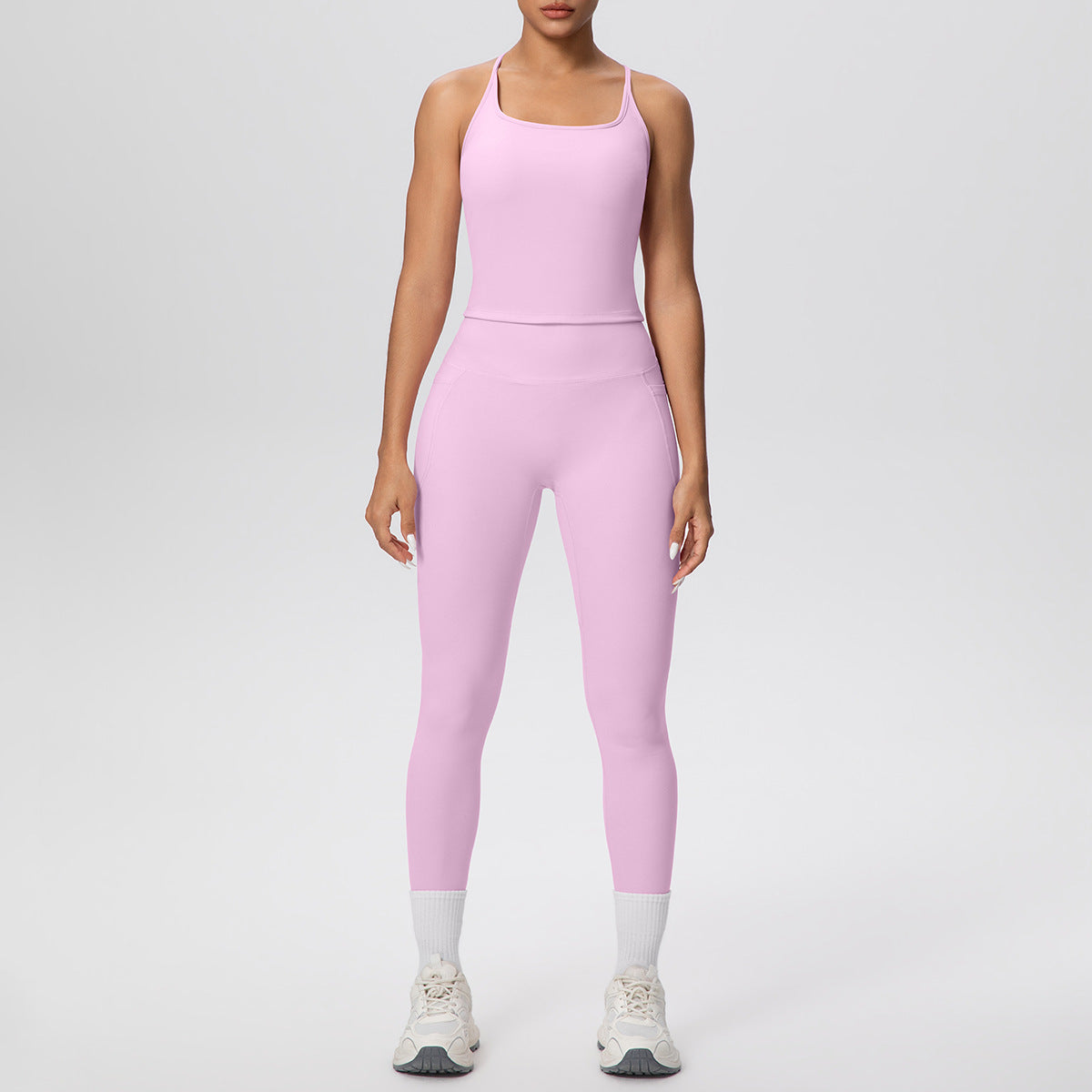 Studio Sculpt Nude Feel Running & Yoga Set - Modestly Vogue 