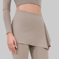 Yoga Pants with Skirt | One-Piece Modest Fitness Leggings - Modestly Vogue 