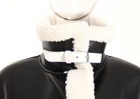 Women’s Color Contrast Patchwork Long Overcoat – Autumn Winter