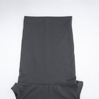 Women Clothing Autumn Winter Solid Color Casual Large Collar Sleeveless Contrast Color Drawstring Hooded Sweater Top