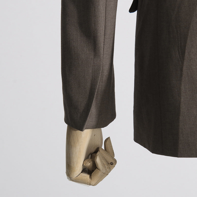 Elegant Cutout Scarf Blazer for Women – Slim Fit Style - Modestly Vogue 