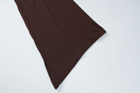 Women Clothing Autumn Pleated Waist Tight Lace up Long Sleeve Dress Women - Modestly Vogue 