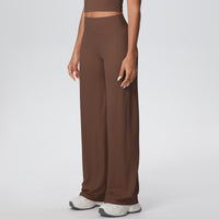 Yoga Pants Thin Skin Friendly High Waist Straight Pants Loose Thin Yoga Wear Sports Outdoor Workout Clothes