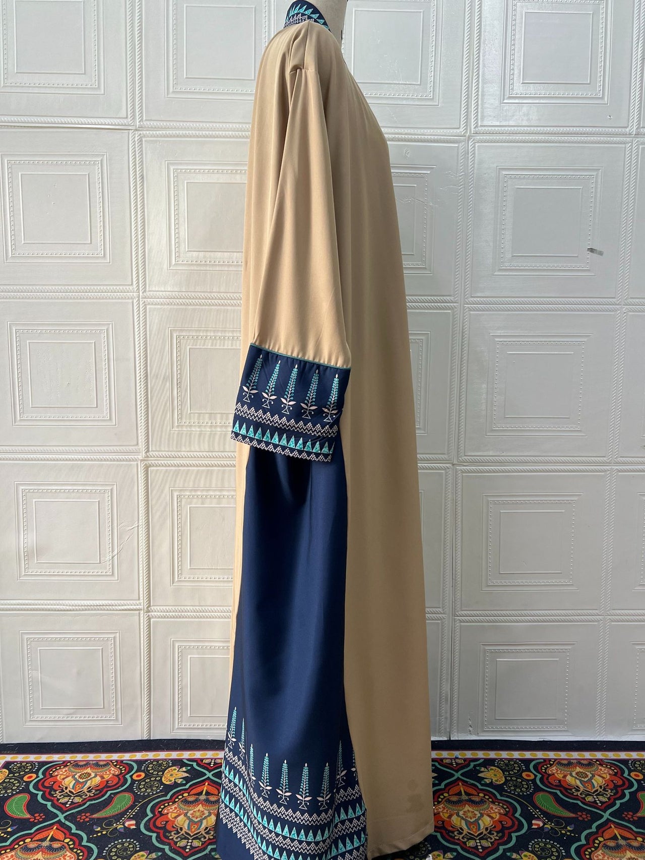 Designer Casual Mid-Length Abaya Kimono