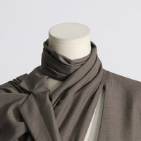 Elegant Cutout Scarf Blazer for Women – Slim Fit Style - Modestly Vogue 