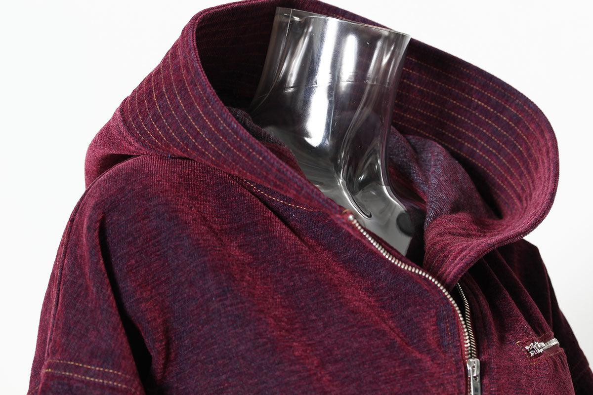 Women’s Asymmetric Retro Short Denim Jacket – Spring Autumn