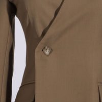 Fashionable  Cutout Tailored Blazer - Modestly Vogue 