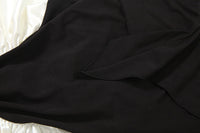 Elegant Off The Shoulder Ruched Waist Formal Holiday Dress - Modestly Vogue 