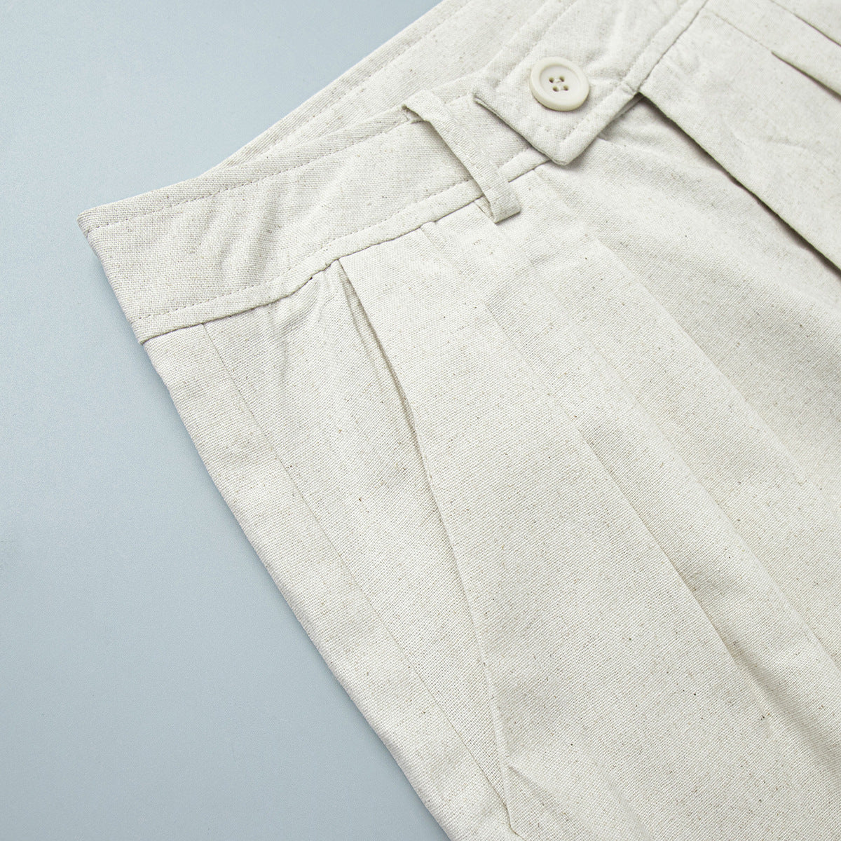 Linen Vest Pants Summer Sleeveless Vest Wide Leg Pants Casual Two Piece Sets - Modestly Vogue 
